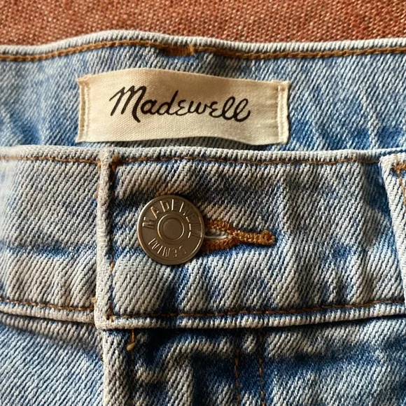 Madewell “the perfect vintage” crop Jeans. In Reinhart wash. - Picture 6 of 7